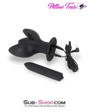 0499M      Electro-Stimulation Vibrating Expanding Butt Plug Trainer