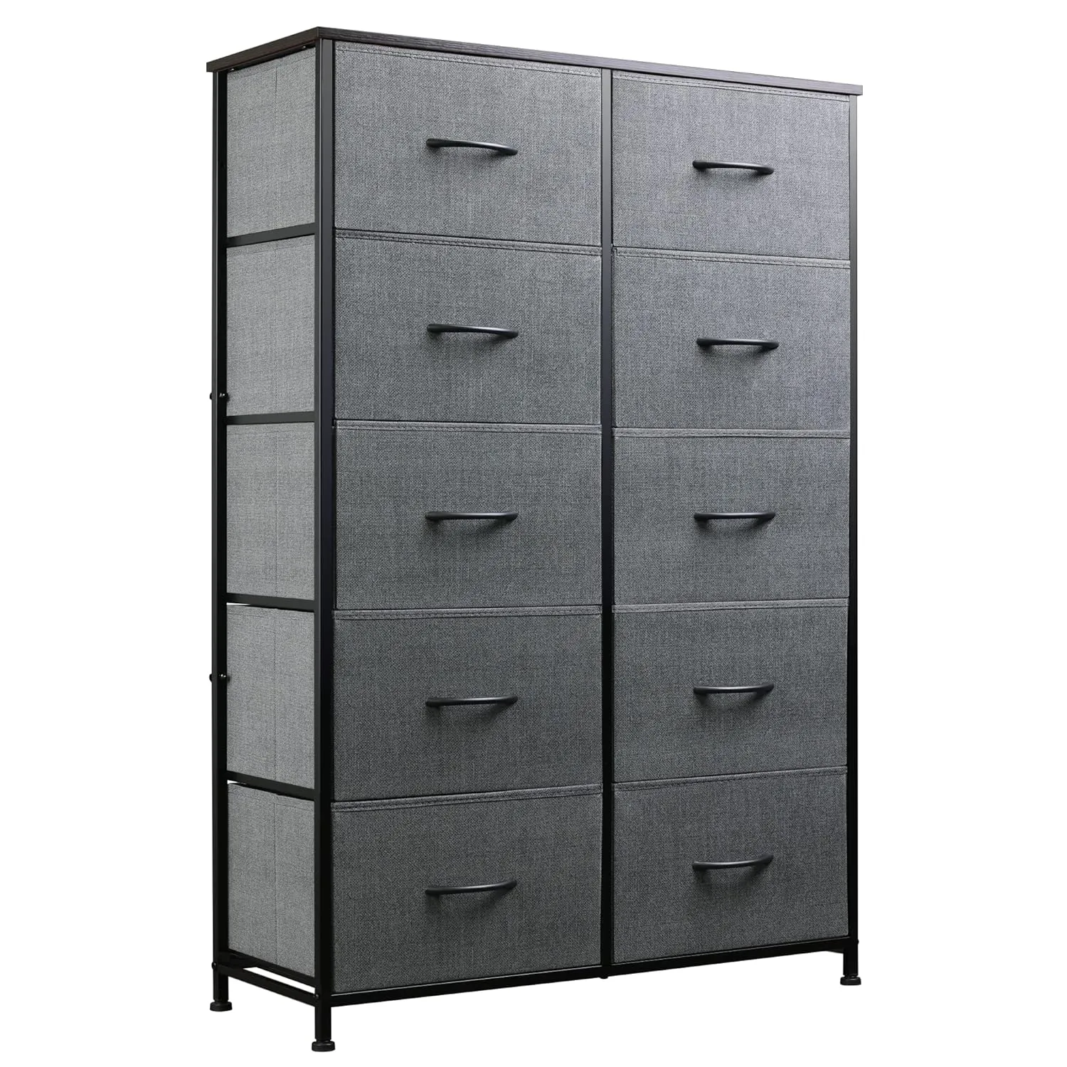 10-Drawer Dresser, Fabric Storage Tower For Bedroom, Hallway, Nursery, Closets