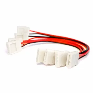 10mm (5050) Solderless LED Light Strip Connectors and Extensions : Single Color