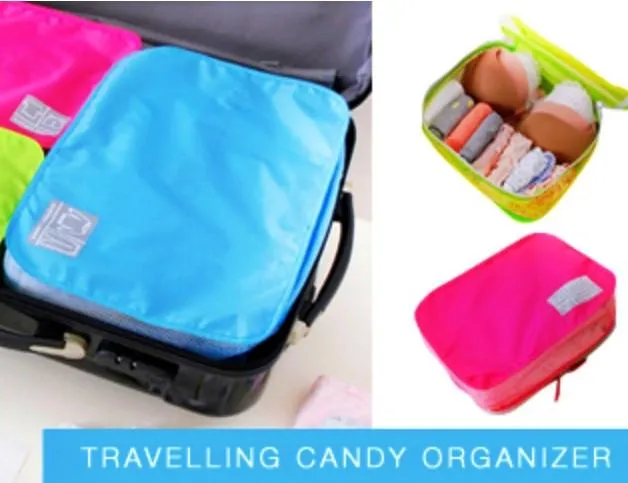 2 Pieces of Travelling Candy Organizer