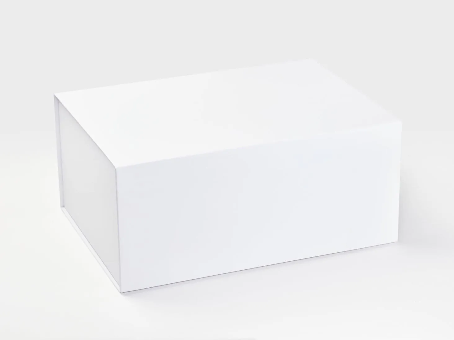 A3 Deep White Luxury Gift box with magnetic closure (Pack of 12)