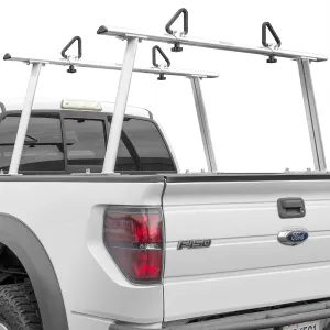 Adjustable Aluminum Pickup Truck Ladder Racks 1,000lbs Universal Lumber Utility