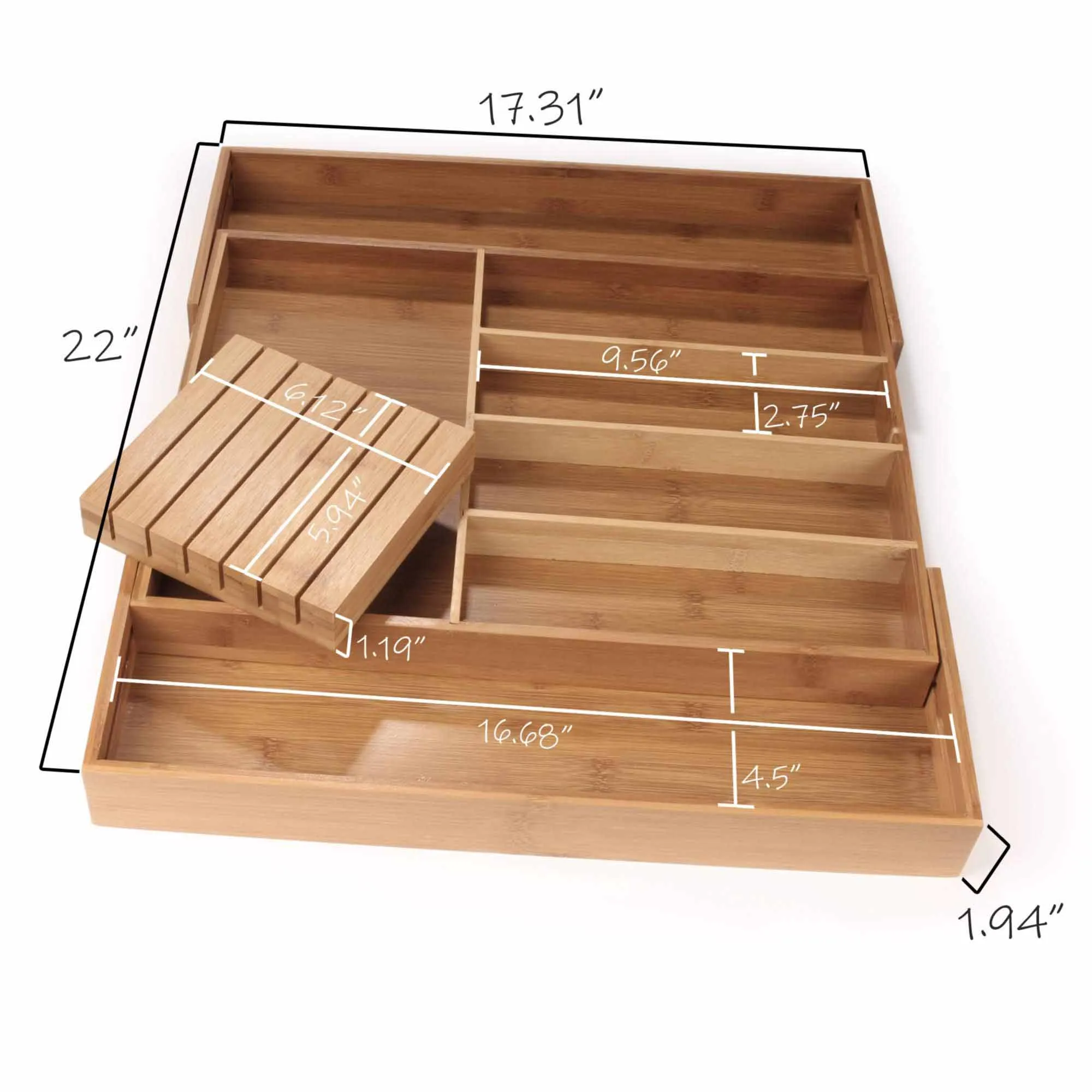 Adjustable Drawer Organizer