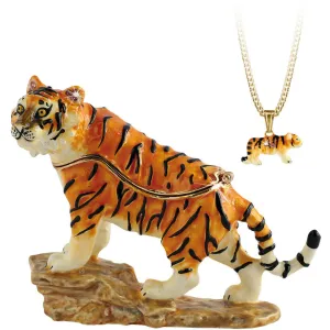 Arora Design Trinket Box Hidden Secrets Tiger