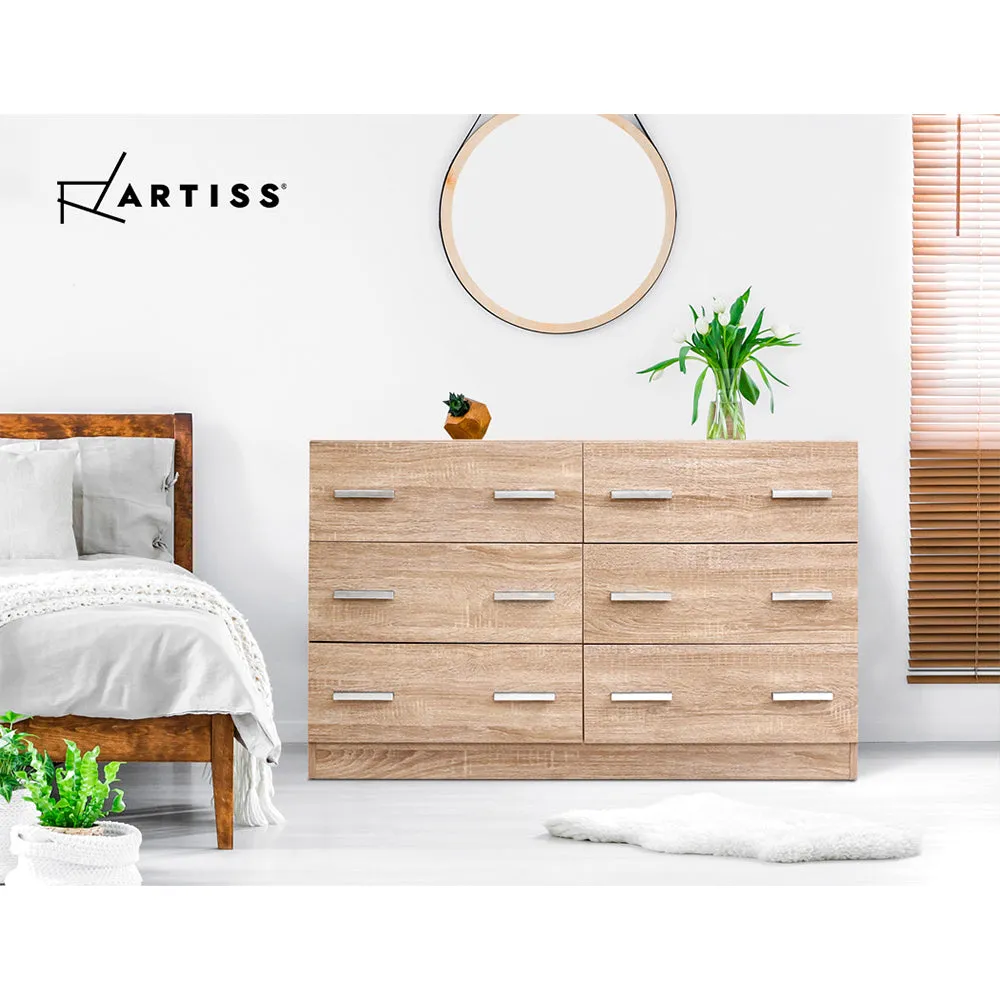 Artiss 6 Chest of Drawers Cabinet Dresser