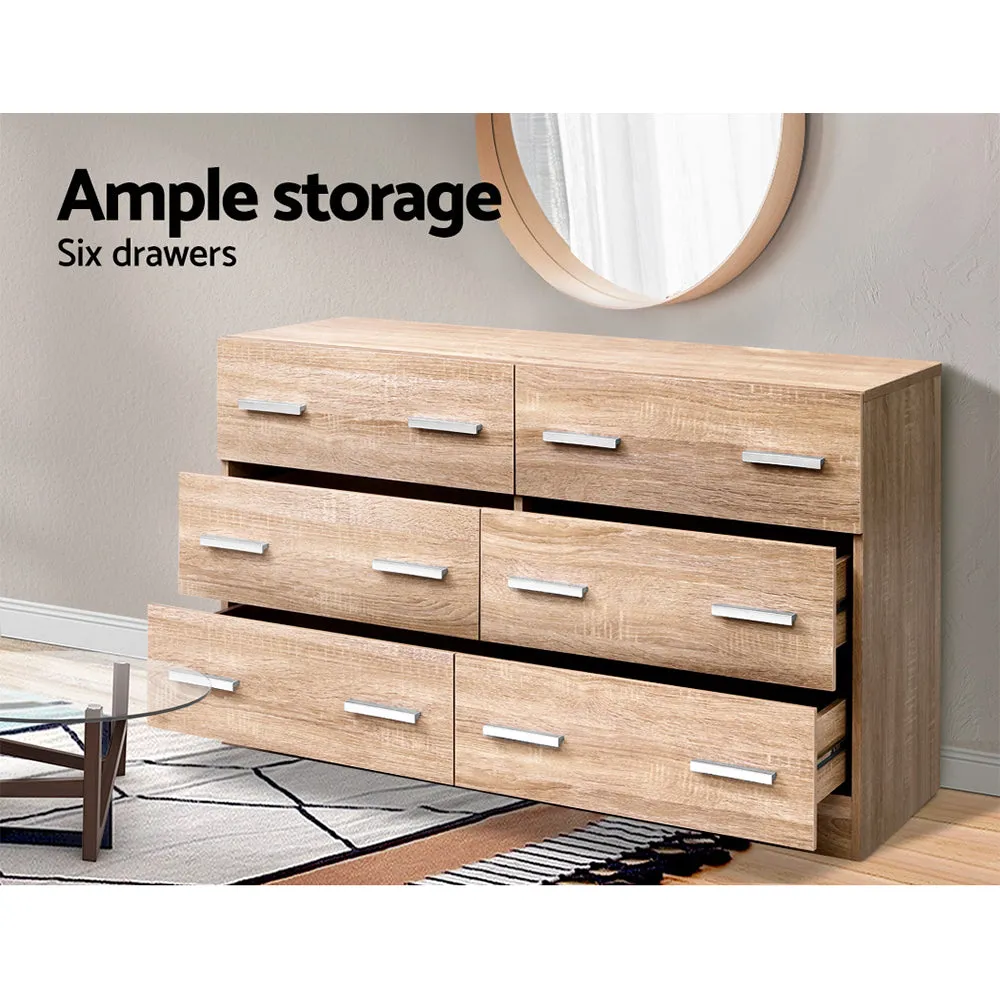 Artiss 6 Chest of Drawers Cabinet Dresser