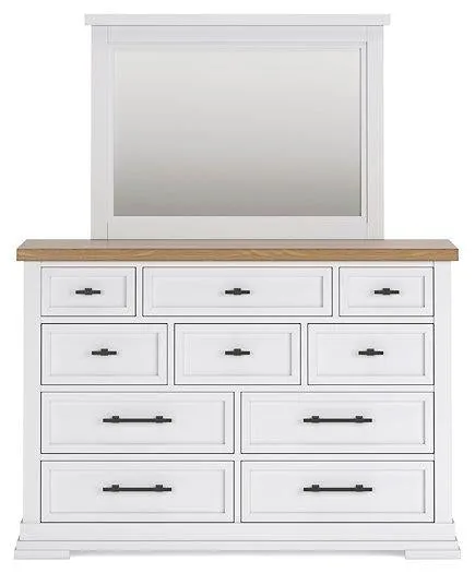 Ashbryn Dresser and Mirror