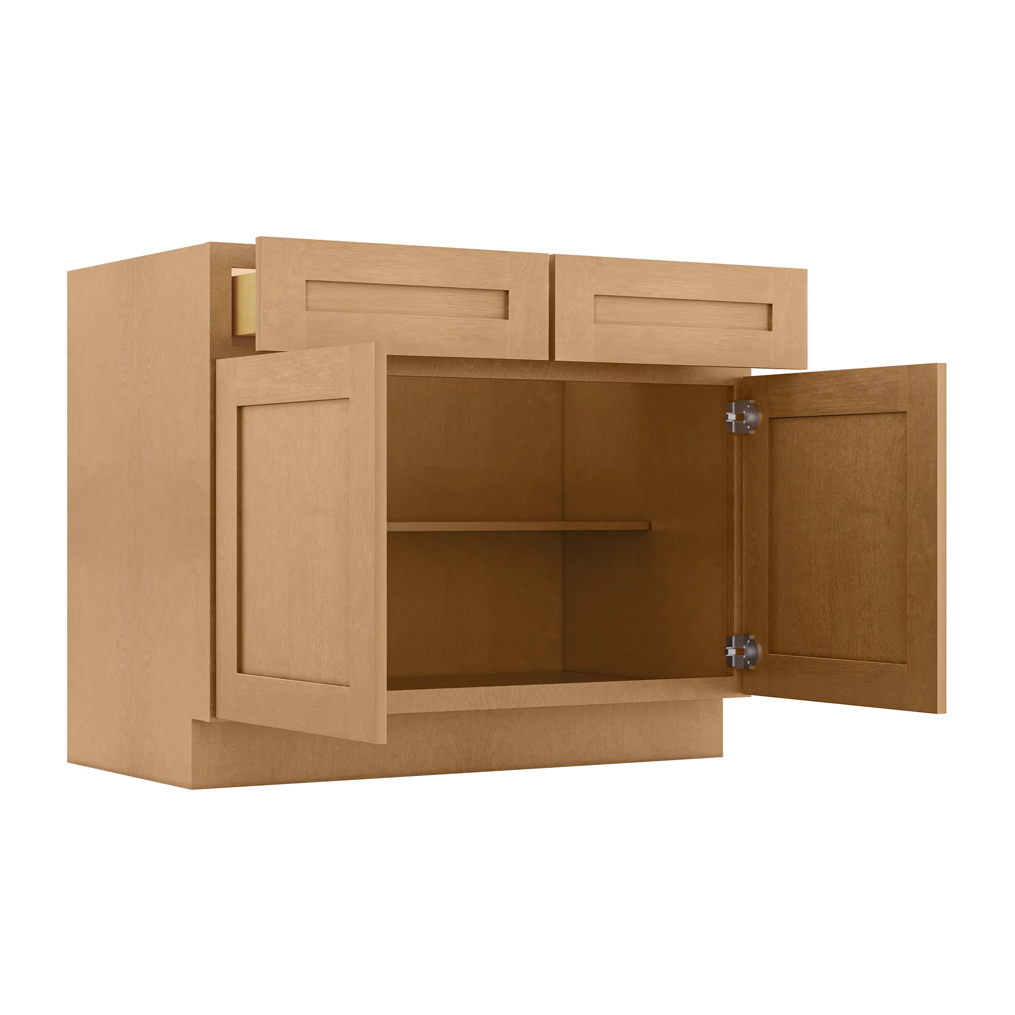 Base Kitchen Cabinet B42 Shaker Toffe 42 in. width 34.5 in. height 24 in. depth