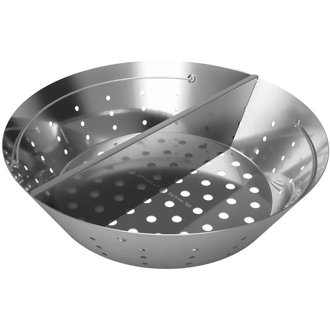 Big Green Egg Stainless Steel Fire Bowl for 2XL Egg 122698