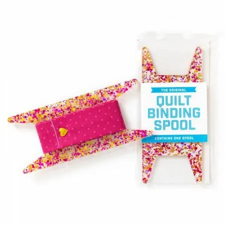 Binding Spool Pink & Gold Glitter # SSC-301