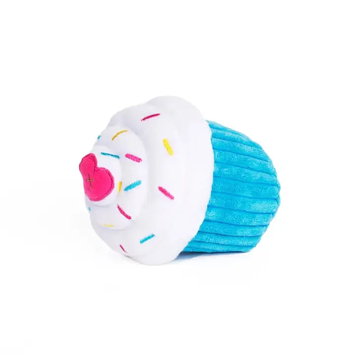 Blue Birthday Cupcake - Dog Toy