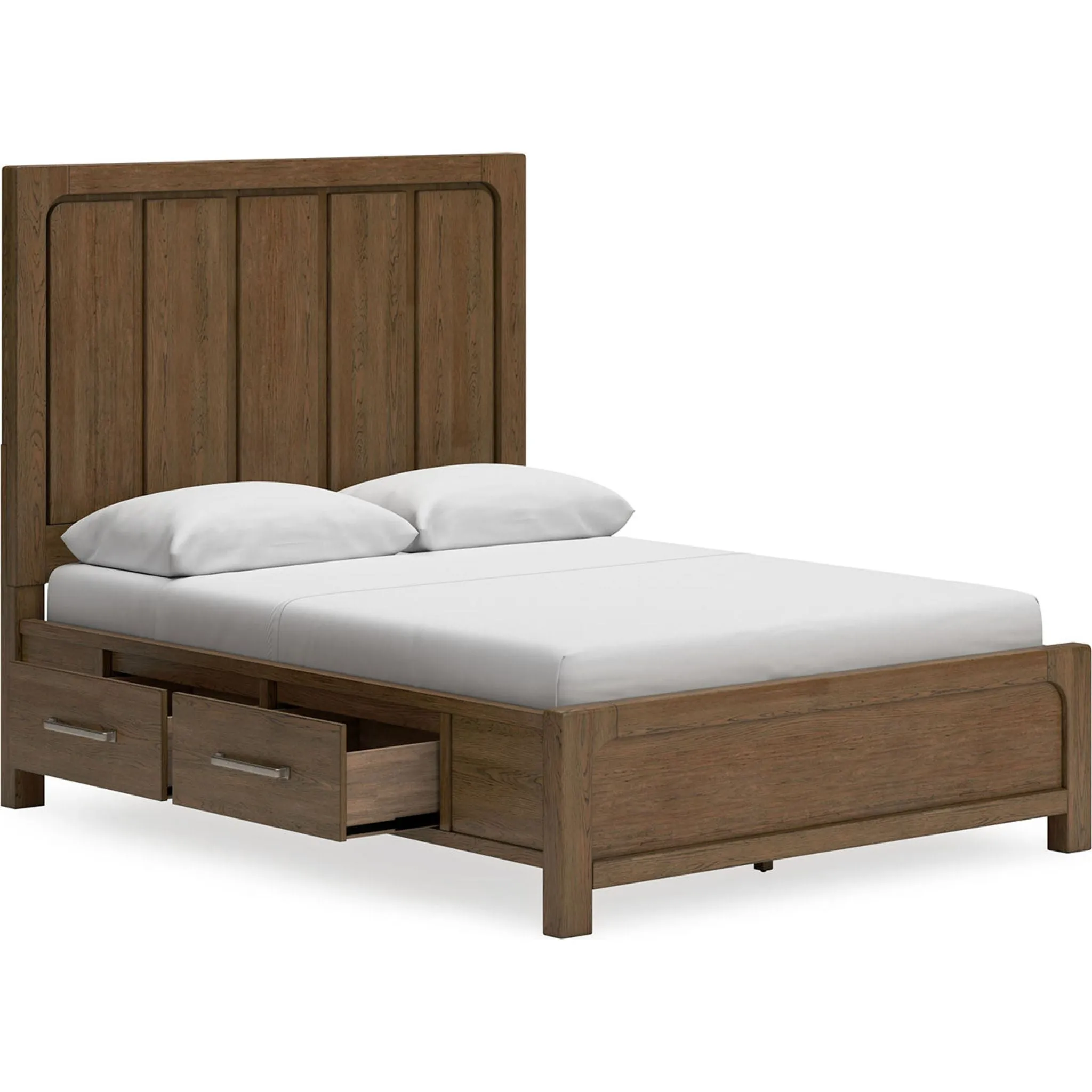 Cabalynn Storage Bed- Light Brown