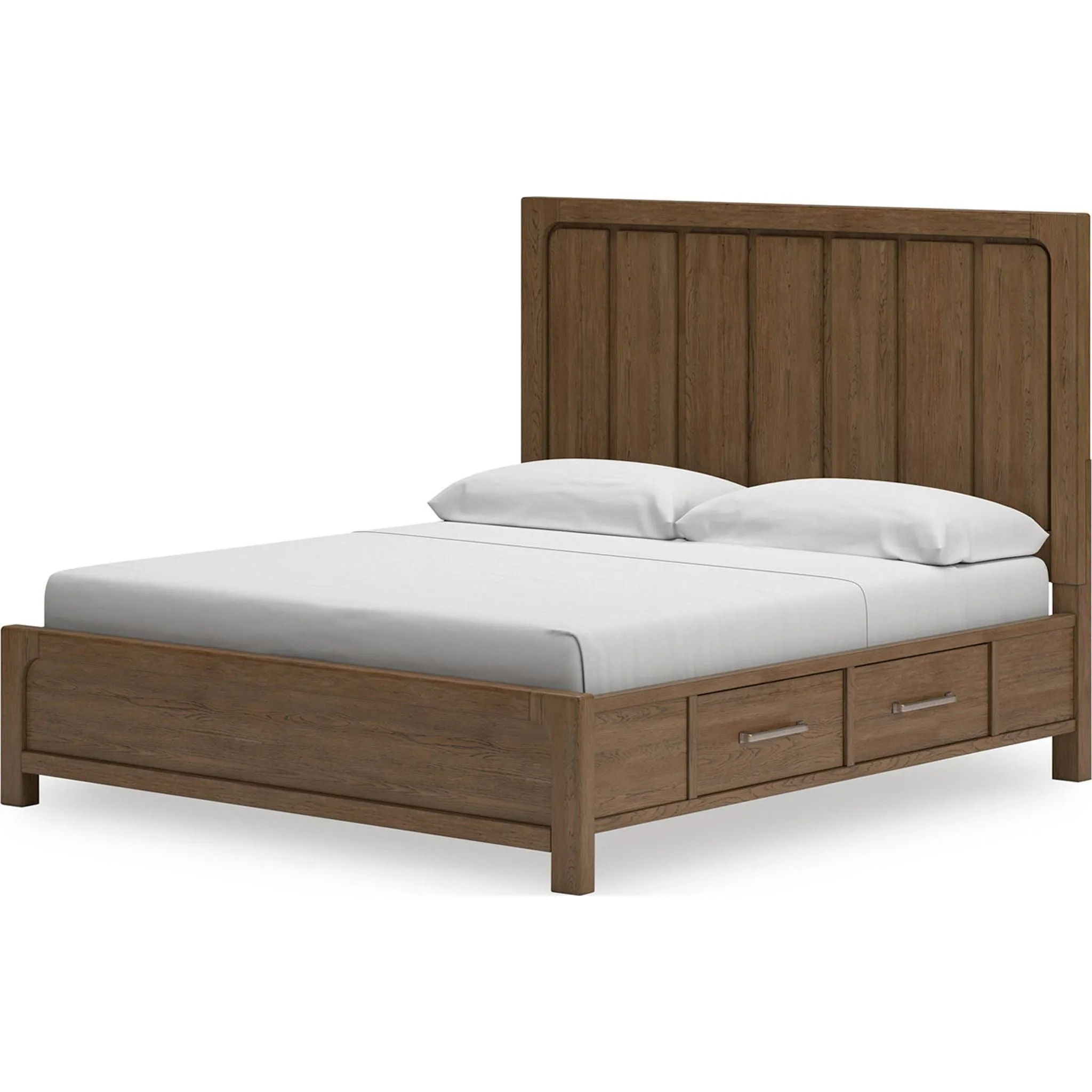 Cabalynn Storage Bed- Light Brown