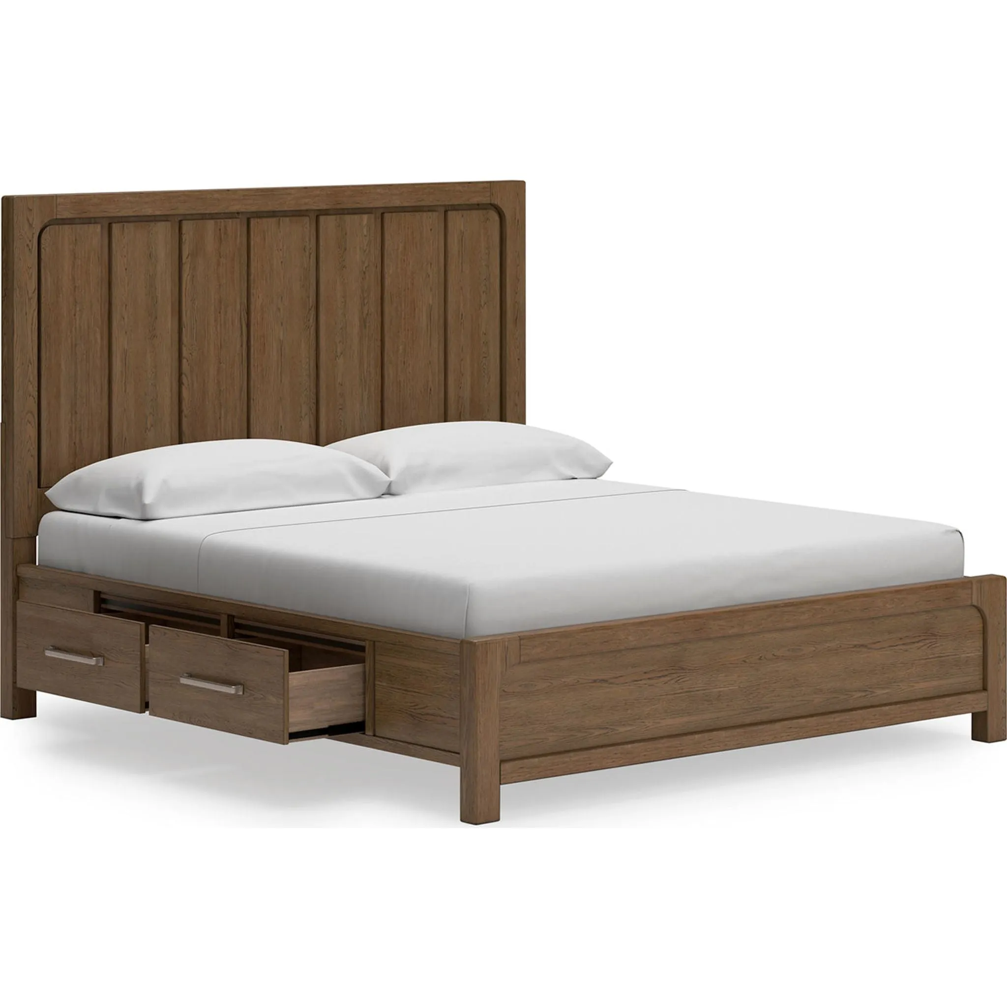 Cabalynn Storage Bed- Light Brown