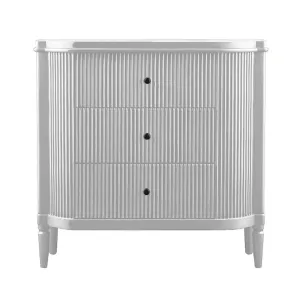 Cafe Lighting & Living Arielle 3 Drawer Chest - White