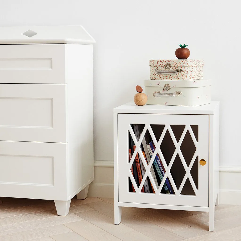 Cam Cam Copenhagen Bedside Table, FSC Mix - White