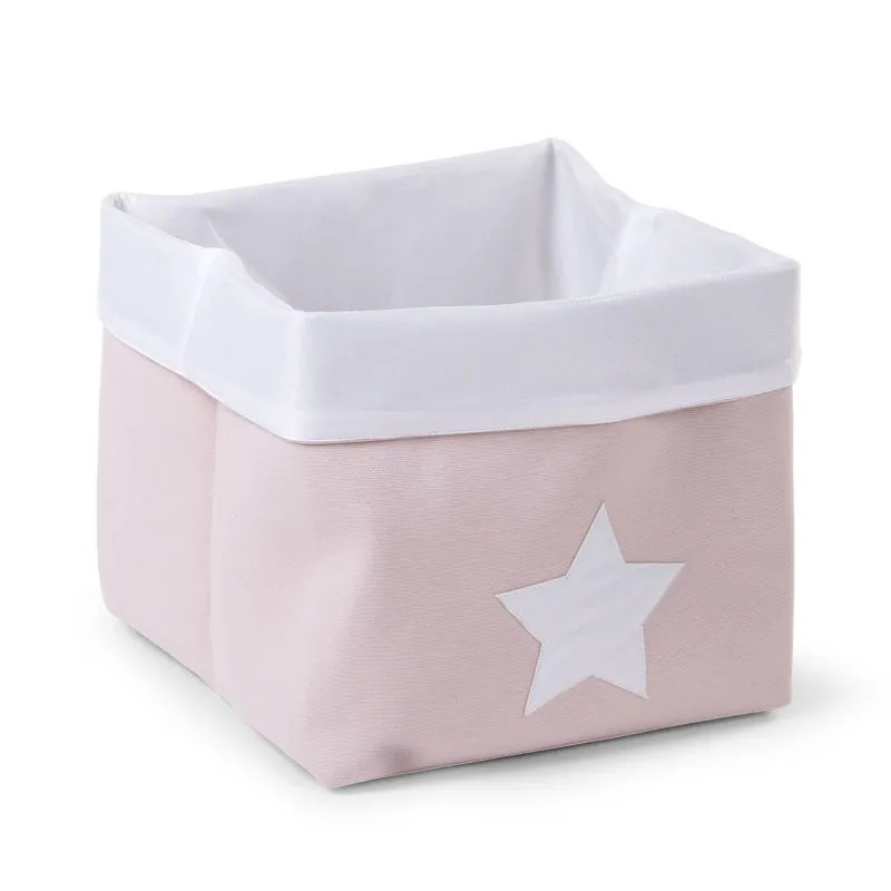 Childhome Box Canvas Foldable 32x32x29 Soft Pink