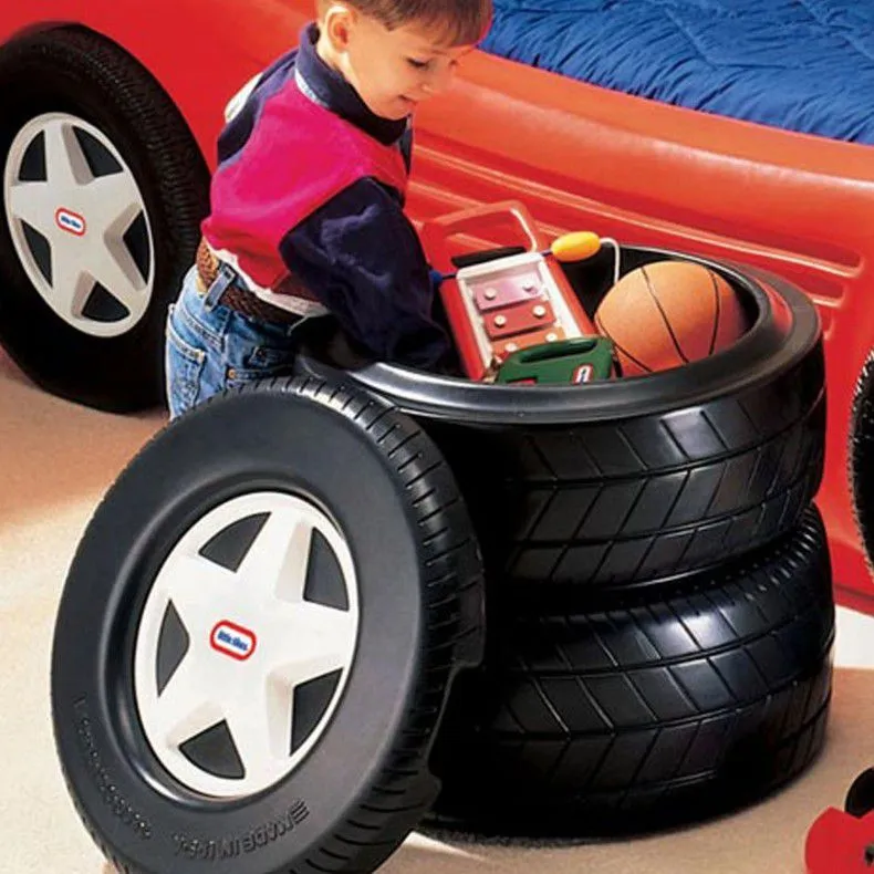 Classic Racing Tire Toy Chest