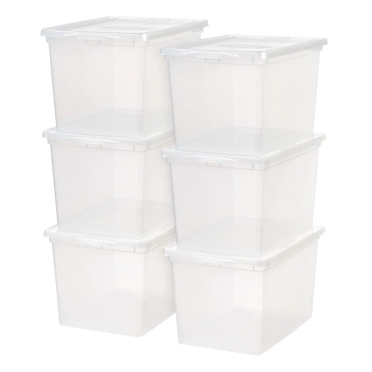 Clear Storage Box - 68 QT