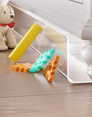 Clear Toy Blockers for under Furniture