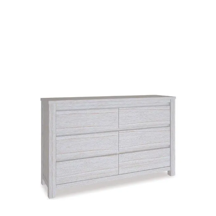 Coastal Dresser 6 Drawer