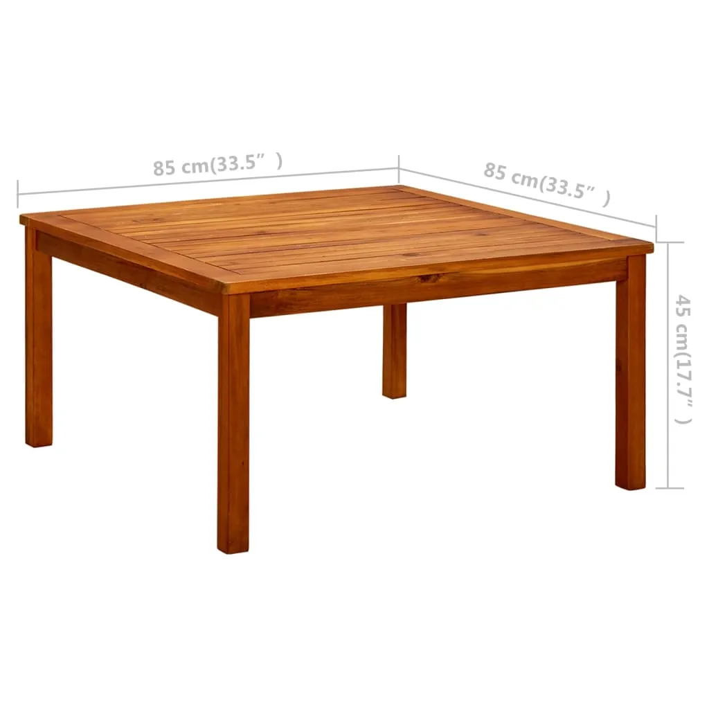 Coffee Table Outdoor Side Table Garden Furniture Solid Wood Acacia