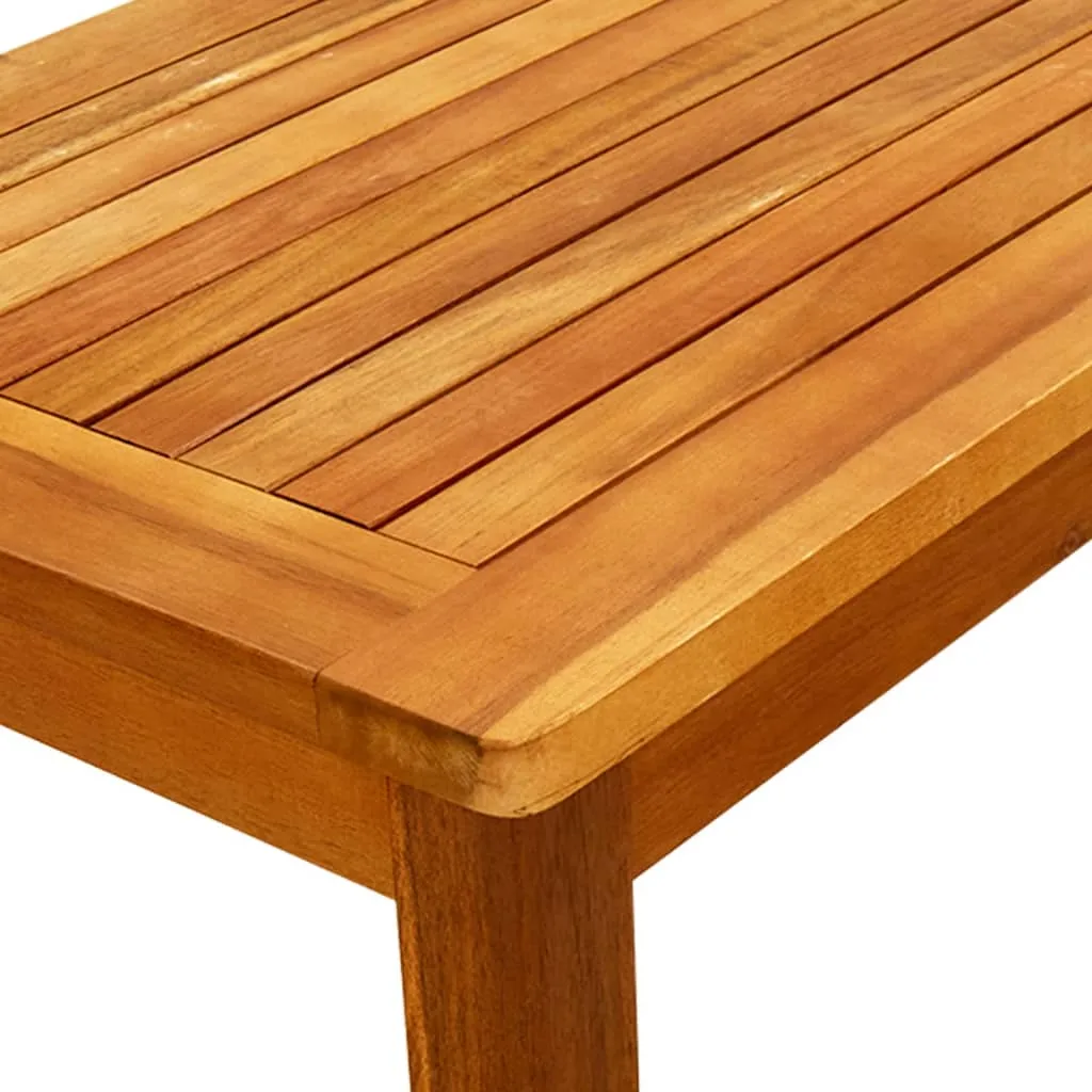 Coffee Table Outdoor Side Table Garden Furniture Solid Wood Acacia