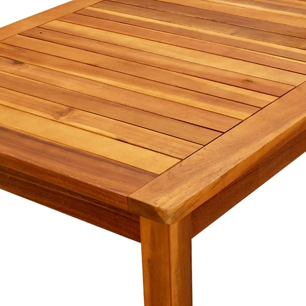 Coffee Table Outdoor Side Table Garden Furniture Solid Wood Acacia