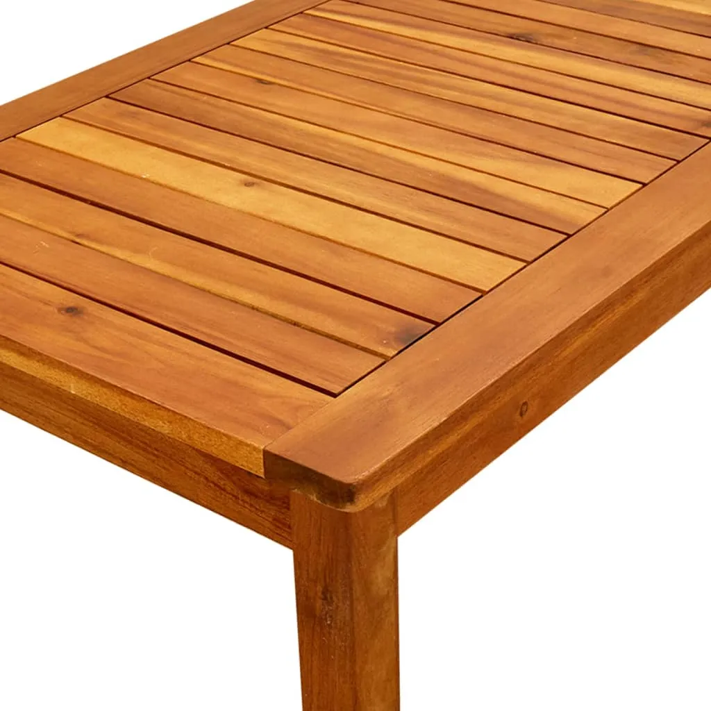 Coffee Table Outdoor Side Table Garden Furniture Solid Wood Acacia