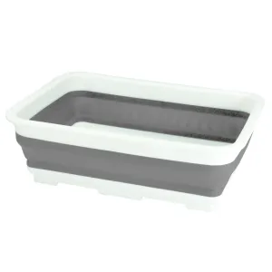 Collapse-A Washing Up Bowl Rect Grey