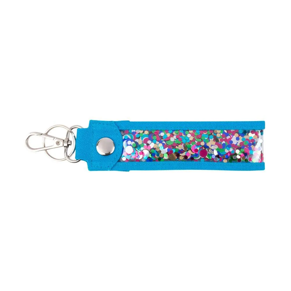 Confetti Key Fob Keychain