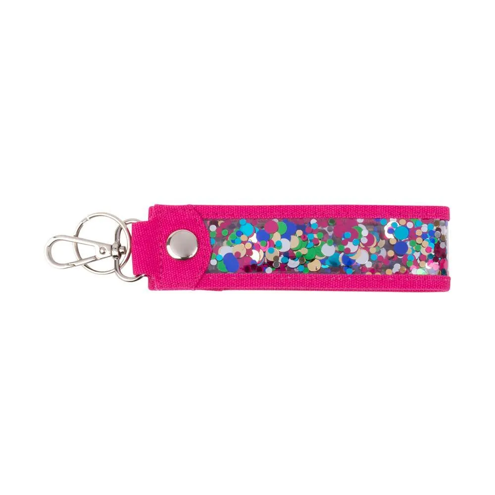 Confetti Key Fob Keychain