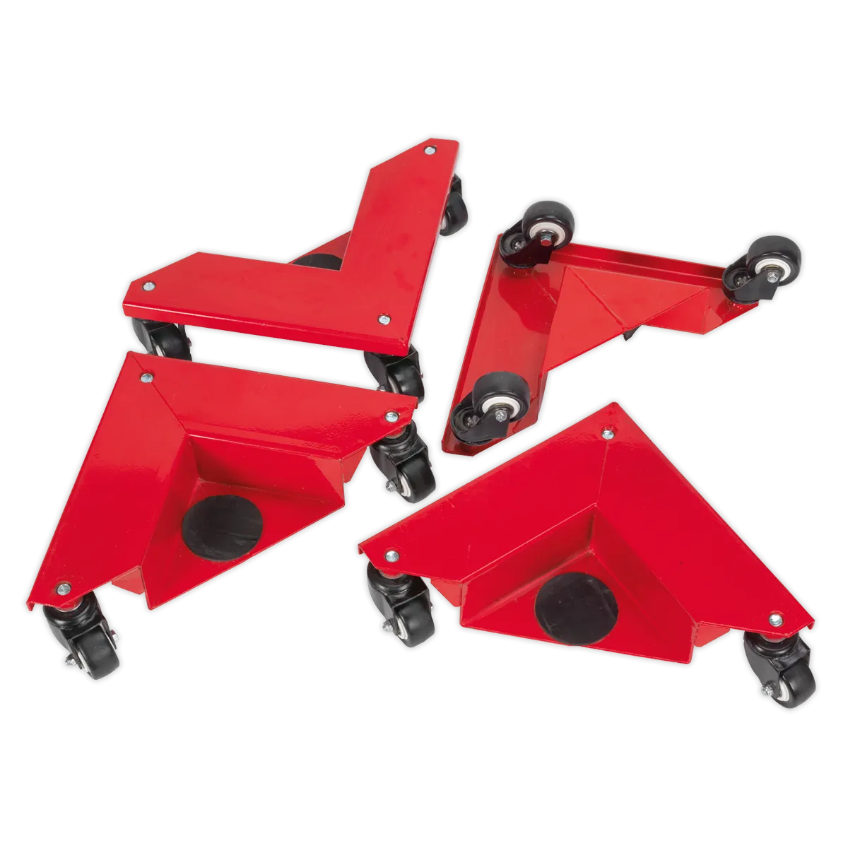 Corner Transport Dollies Set of 4 150kg Capacity