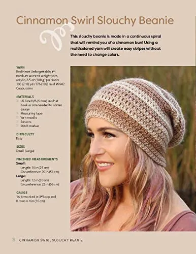 Crochet Slouchy Hats and Beanies: 14 Quick and Easy Patterns