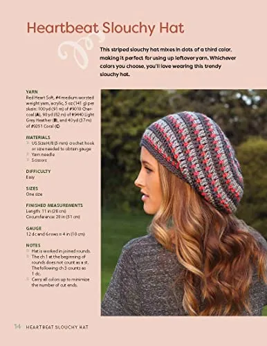 Crochet Slouchy Hats and Beanies: 14 Quick and Easy Patterns