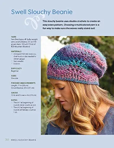 Crochet Slouchy Hats and Beanies: 14 Quick and Easy Patterns