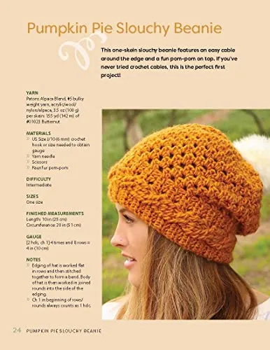 Crochet Slouchy Hats and Beanies: 14 Quick and Easy Patterns