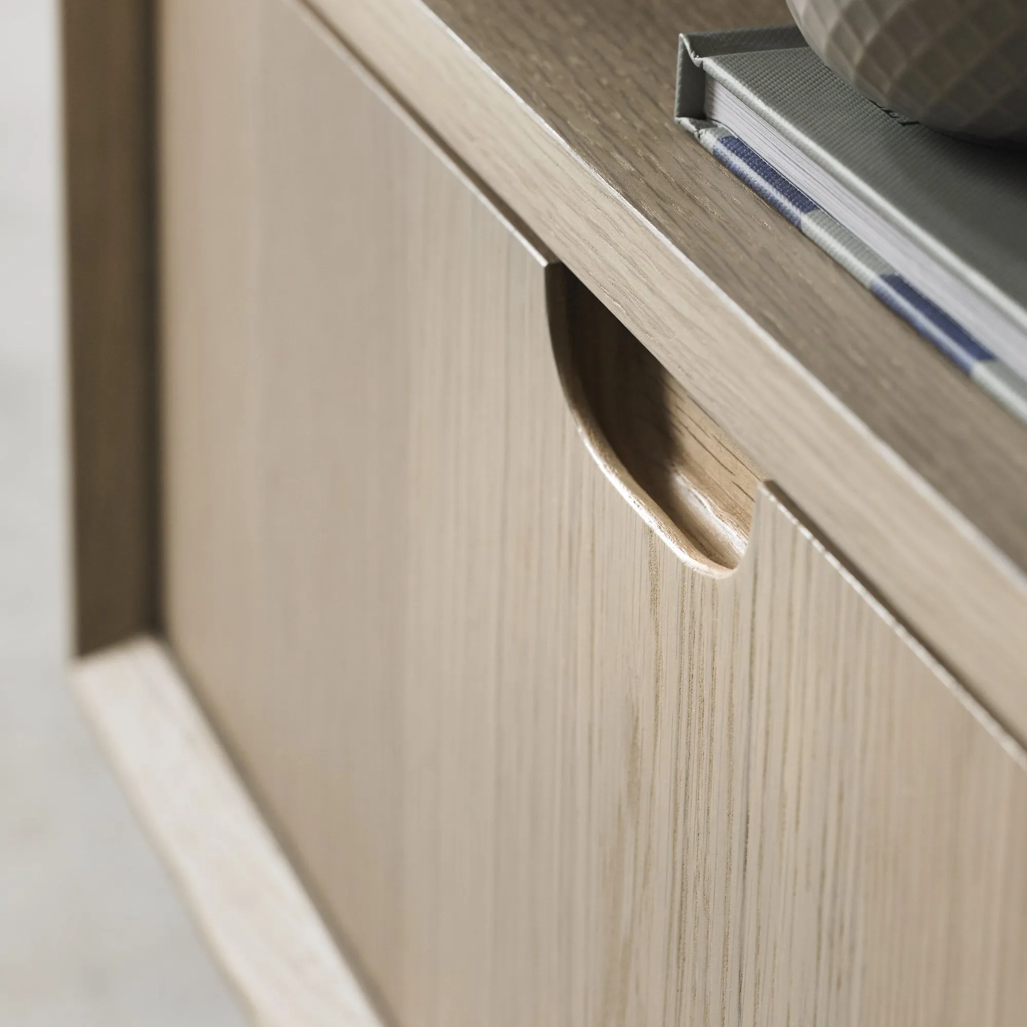 Dansk Scandi Oak Console Table With Drawers