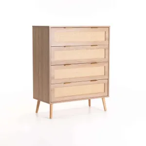 DEWI 4 DRAWER CHEST