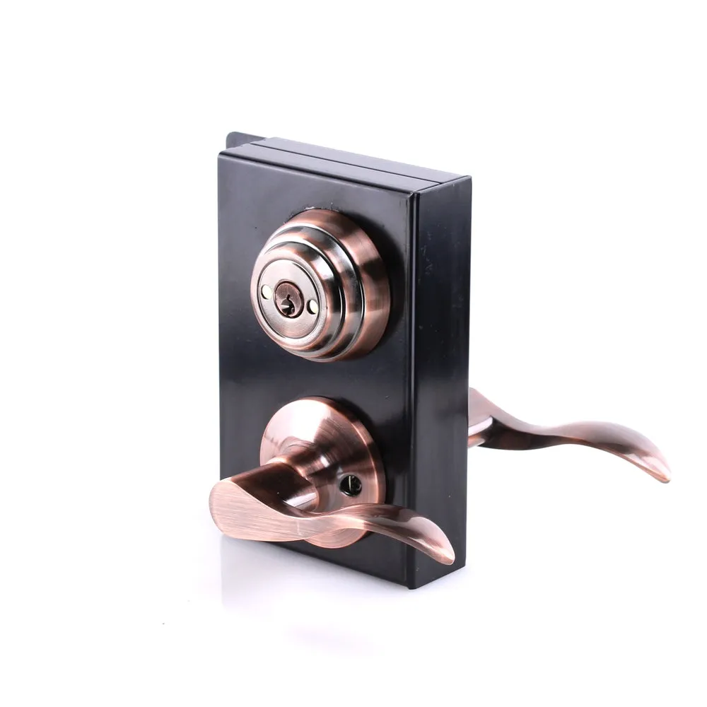 Double Deadbolt and Lever