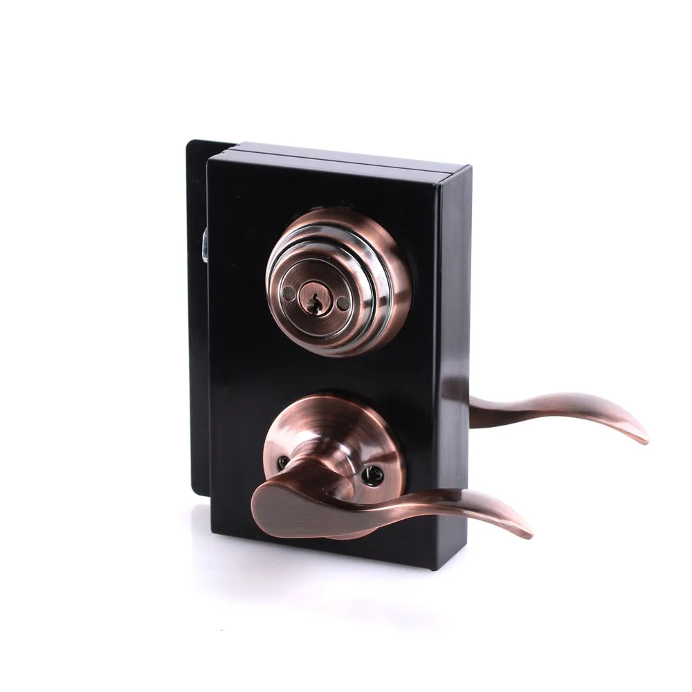 Double Deadbolt and Lever