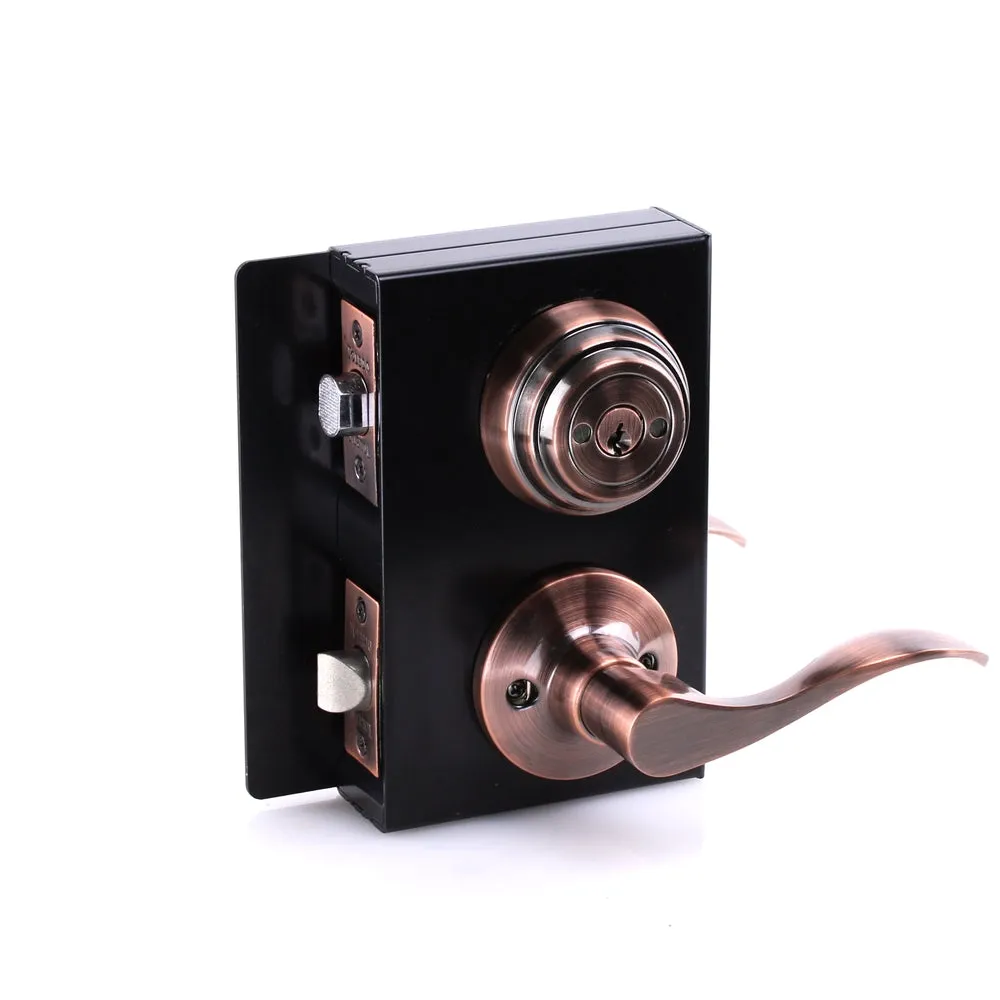 Double Deadbolt and Lever