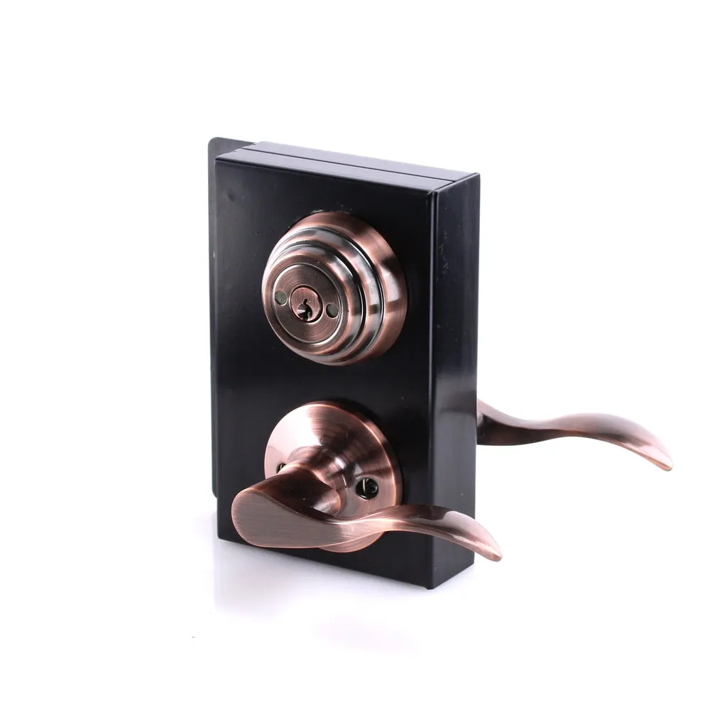 Double Deadbolt and Lever