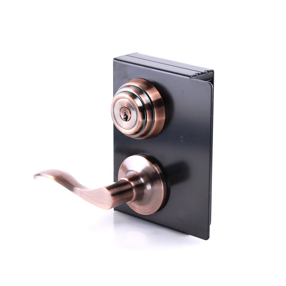 Double Deadbolt and Lever