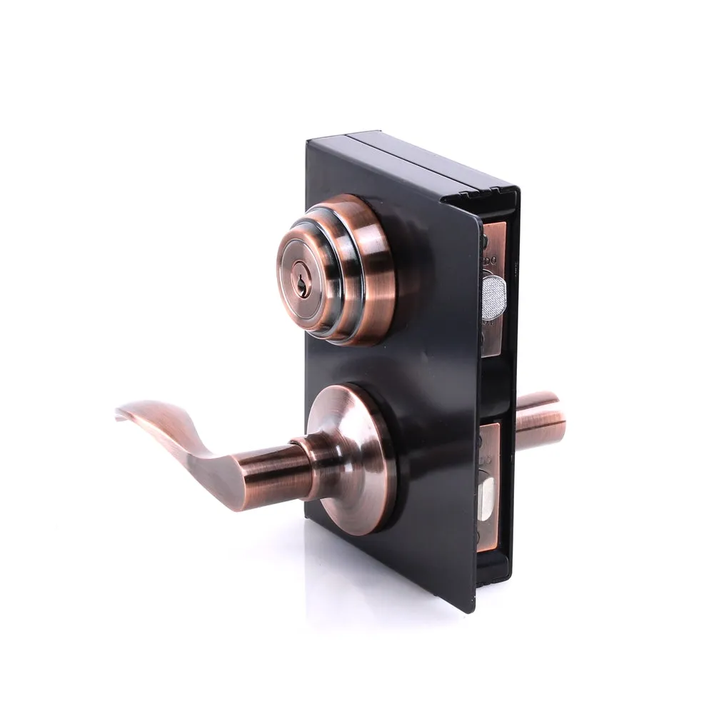 Double Deadbolt and Lever