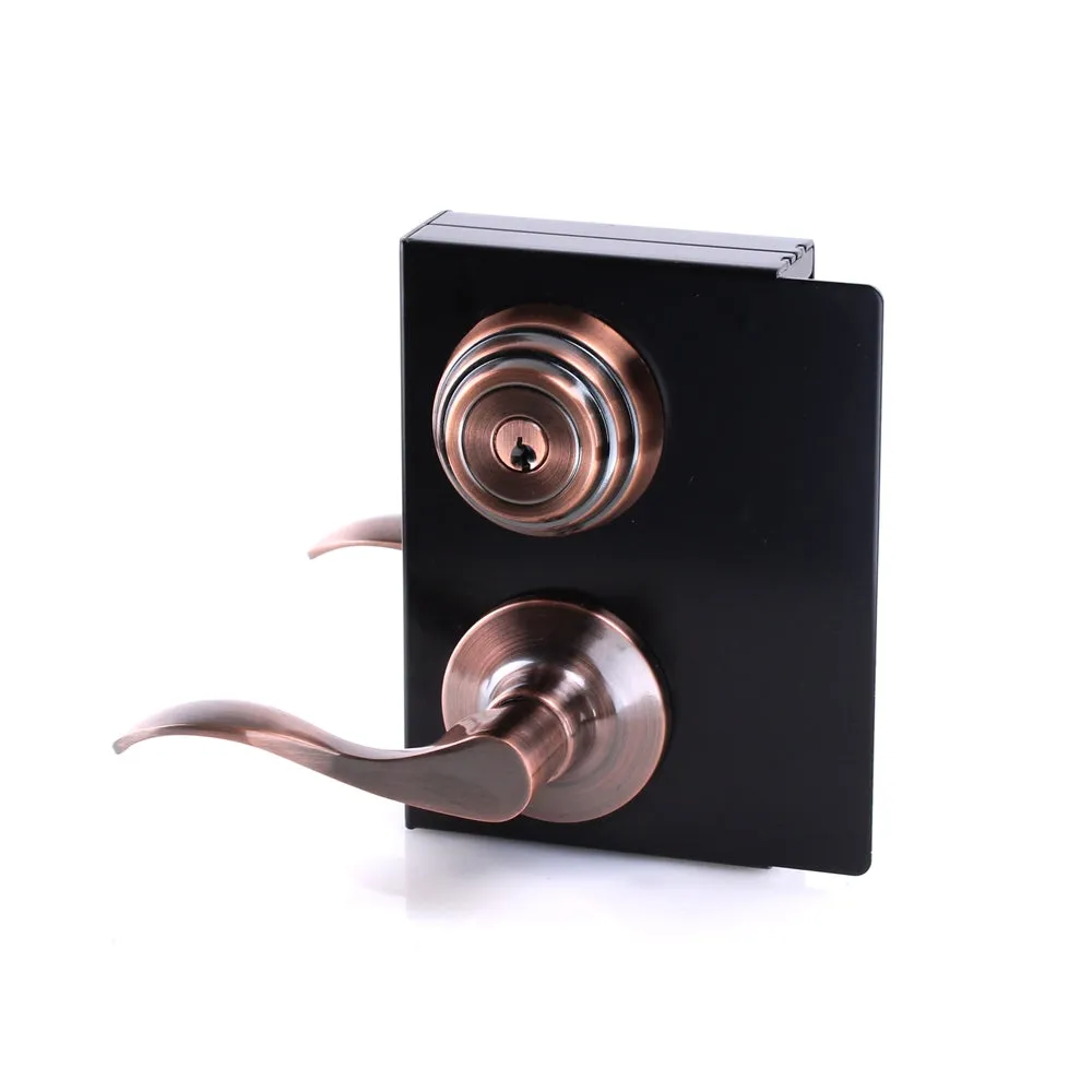 Double Deadbolt and Lever