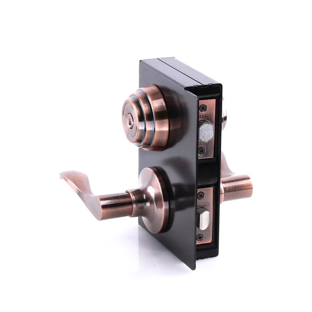 Double Deadbolt and Lever