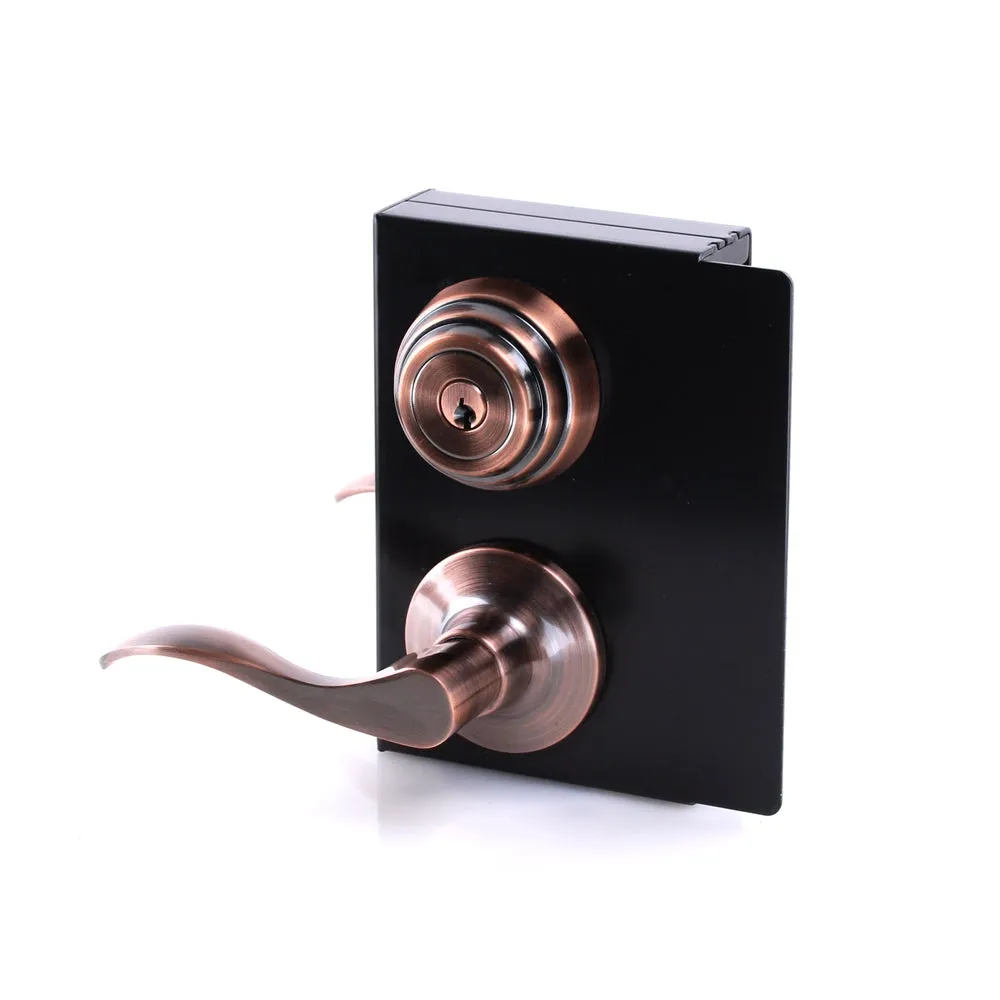 Double Deadbolt and Lever