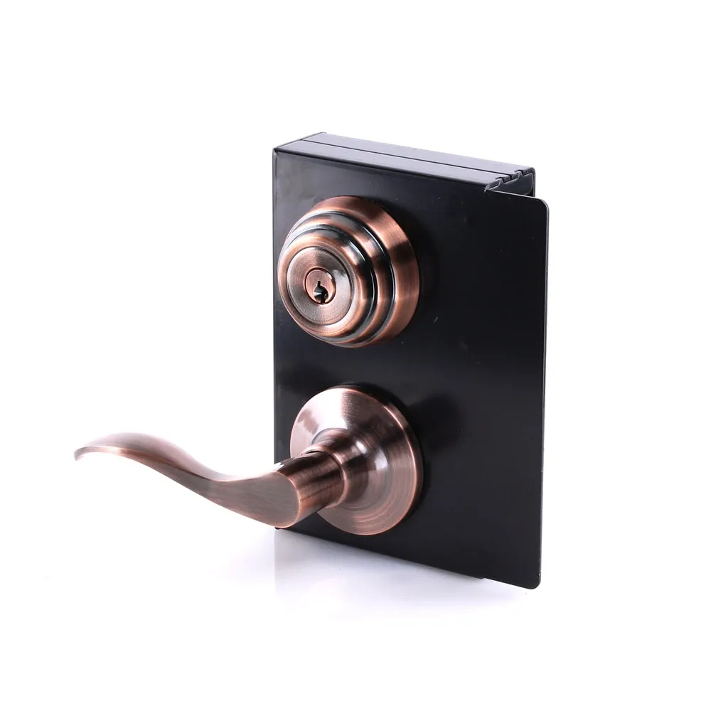 Double Deadbolt and Lever