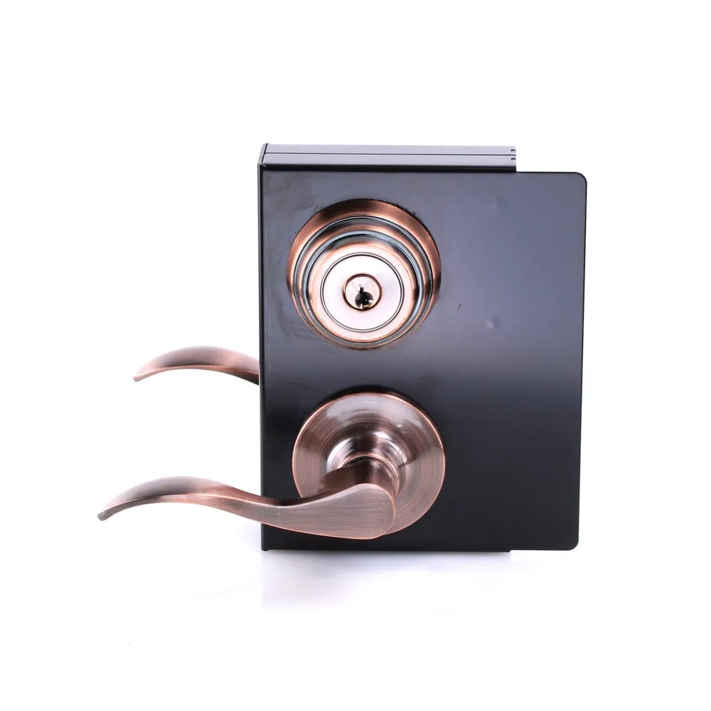 Double Deadbolt and Lever